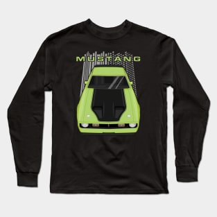 Mustang Mach 1 1971 to 1972 - Green Long Sleeve T-Shirt